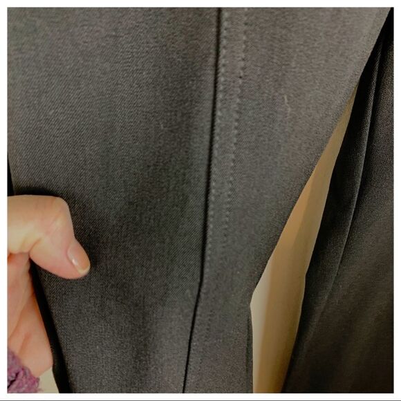 Talbots Stretch Black Dress Pants Sz 10 EUC - Picture 4 of 9